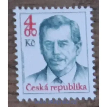 Sběratelství ČR ** 168, Prezident ČR Václav Havel, r. 1998