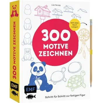 Encyklopedie 300 Motive zeichnen - Herzog, Lise