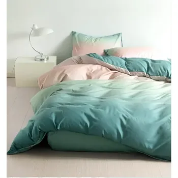 Povlečení DOPRODEJ POSLEDNÍ KUSY ! Sada povlečení s 3D efektem AFRODITÉ - GREEN 140x200/70x90cm + POVLAK POLŠTÁŘEK ZDARMA !