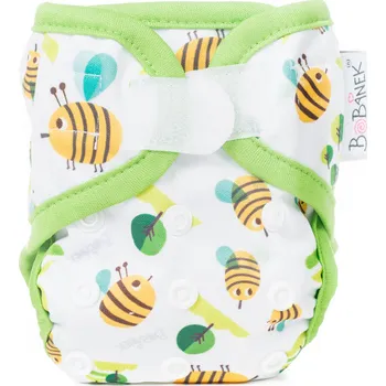Přebalování Bobánek Novorozenecké svrchní kalhotky suchý zip - Včelky