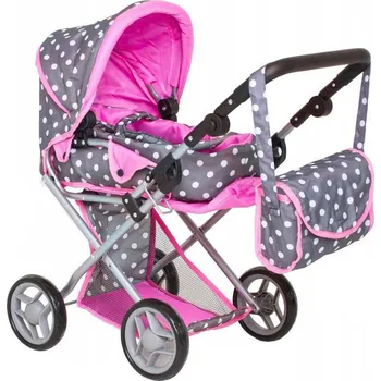 Doris 9346 kombinovaný kočárek pro panenky Kočárek pro panenku Doris 9346 kombinovaný kočárek pro panenky