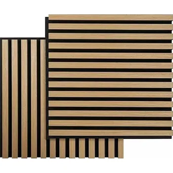 Obklad Fibrotech Akustický obkladový panel Square, MDF, 520 × 520 × 22 mm, dub světlý 2344641