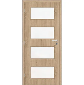 Interiérové dveře SOLODOOR Dveře Novus 17 dub sonoma solo struktur, 60P