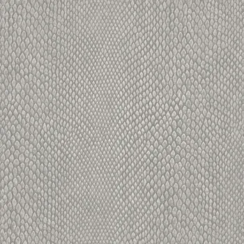 Tapeta Decoprint Vliesová tapeta na zeď, šedo-stříbrná, imitace kůže, NHW1036, Perla, Decoprint, velikost 10,05 x 0,53 m