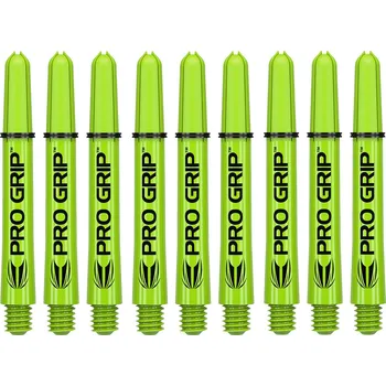 Příslušenství pro šipky Target-Darts Násadky PRO-GRIP Lime 3x Sada Velikost: Medium 48,5mm