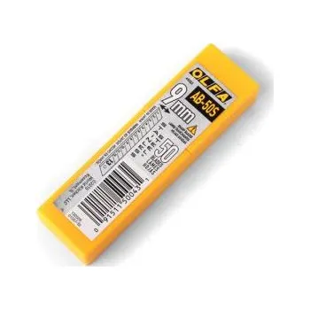 Náhradní čepele 9mm, 50ks k řezači KF 100-SVR-2, OLFA KF 120-AB-50S