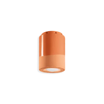 Ferroluce Stropní svítidlo PL, v. 12 cm, 1x E14 Barva: Oranžová