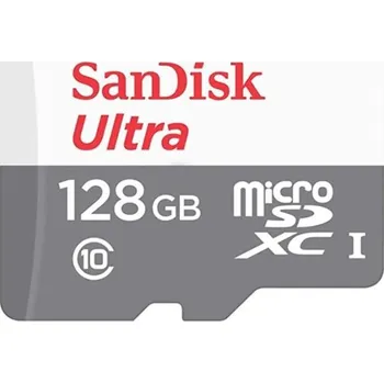 Paměťová karta Sandisk MicroSDXC karta 128GB Ultra (100MB/s, Class 10 UHS-I, Android)
