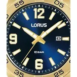Lorus Hodinky RH990QX9 Zlatá OS