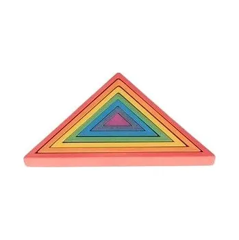 ostatní stavebnice Duhový Architekt trojúhelník