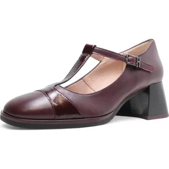 Dámské polobotky DÁMSKÉ POLOBOTKY HISPANITAS HI243595 ČERVENÁ Barva: Červená, Velikost: 42