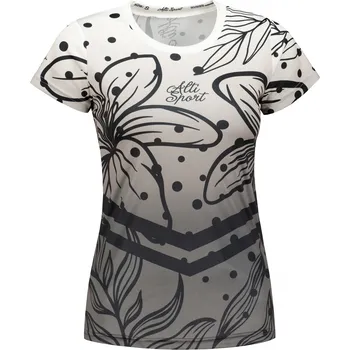 Dámské tričko Dámské funkční tričko premium ALTISPORT VOJ/ALW045TR01 ČERNOBÍLÁ L