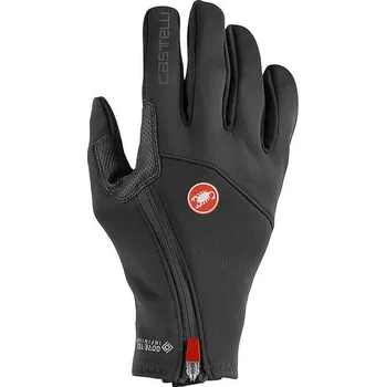 Cyklistické rukavice Rukavice Castelli Rukavice Castelli Mortirolo 4520533 light black M M