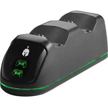 Držák na ovladač PS4 Spartan dobíjecí stanice pro Dualshock 4