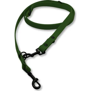 Vodítko pro psa PafDog® Přepínací flexibilní HEXA voděodolné vodítko PafDog®, 5 délek, olivově zelené DÉLKA VODÍTKA: 2.5 metru