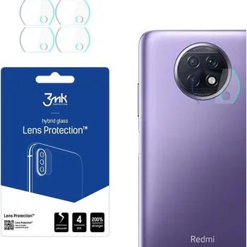 Pouzdro na mobilní telefon 3mk Lens Protection pro Xiaomi Redmi Note 9T (4ks)