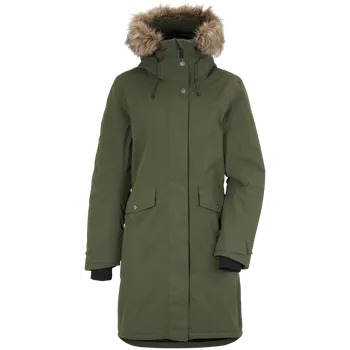 Dámský kabát W Kabát D1913 ERIKA dámský zelená 38