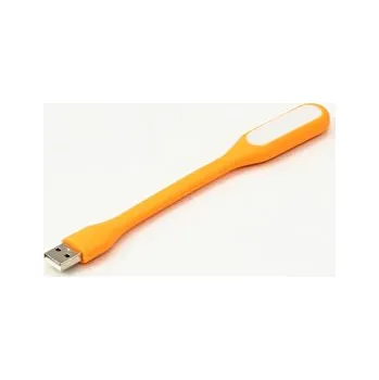 Držák PC Světlo k notebooku, pogumované, oranžové, USB