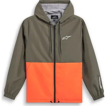 Pánská softshellová bunda Bunda - ALPINESTARS Speeder Windbreaker Jacket 2025 - Military/Orange L
