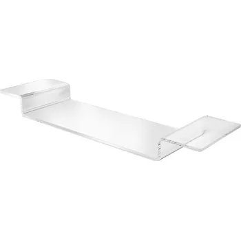 Drátěná police Polička CLEAR na vanu 75x20 cm transparent VANPWCL75