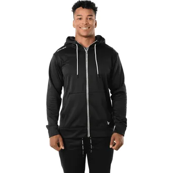 Pánská mikina Bauer Mikina Team Fleece Zip Sr černá