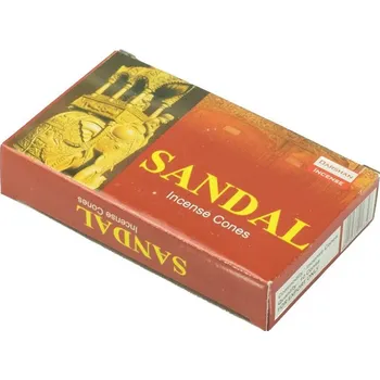 Vonná tyčinka Vonné jehlánky Darshan Sandal Krabička s 10 jehlánky - POSLEDNÍ KUS