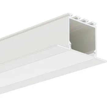 LED osvětlení Ledshopik LED profil do sádrokartonu KLUS LARKO bílý - LED profil LARKO bílý - 1m