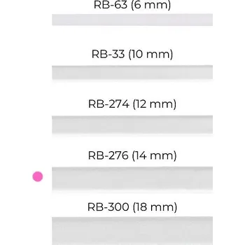 Těhotenské spodní prádlo Látková ramínka Julimex 14mm RB 276,277 Černá 14 mm