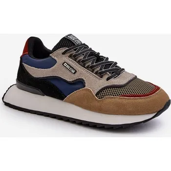 Pánská běžecká obuv Pánské tenisky Big Star NN174320 s paměťovou pěnou - Barva: Barevná, Velikost: 43