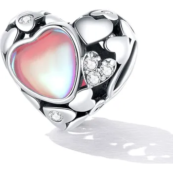 Přívěsek Elenys stříbrný přívěsek Kreativní srdce