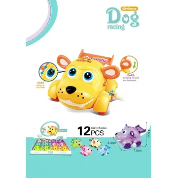 Hračka pro nejmenší Wiky Pes natahovací plastový 8 cm