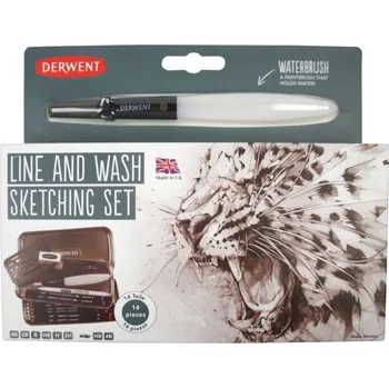 Grafitová tužka Skicovací sada Line & Wash Derwent