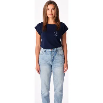 CityZen - ALTA Dámské tričko navy s potiskem HOKEJ 40