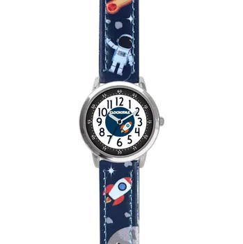 Hodinky CLOCKODILE Svítící tmavě modré chlapecké VESMÍR CWB0130 ( )