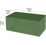 Obal na obdélníkový 8místný stůl - 200x114x71cm, PE 90g/m2