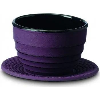 Konvička na čaj Čajová zahrada kovová 0,12 l