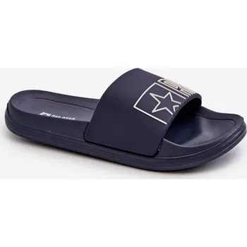 Dívčí baleríny Dětské žabky BIG STAR NN374521 Barva: Modrá, Velikost: 32