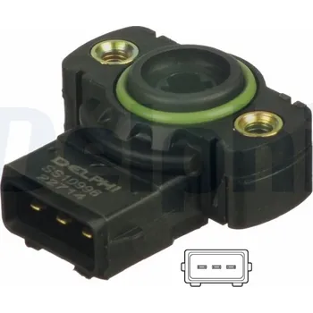 Čidlo automobilu Senzor, poloha škrticí klapky DELPHI DELSS10996-12B1