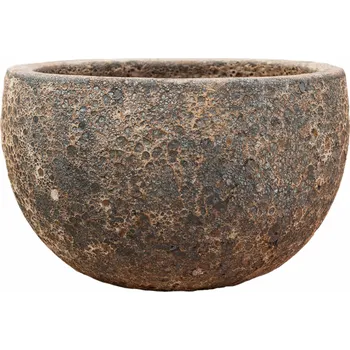Květináč Baq Lava Bowl Relic Rust Metal Ø 40 cm / V 24 cm