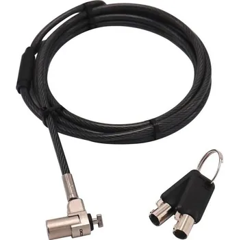 DICOTA Security Cable T-Lock Ultra Slim V2, masterkeyed, 3x7mm slot