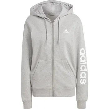 Dámské kraťasy Mikina adidas Essentials Linear Full-Zip French Terry Hoodie W IC6866 S