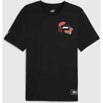 F1 Puma volnočasové tričko SE Japonsko 2024 černé S