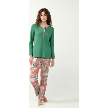 Dámské pyžamo Vamp Dámské bavlněné pyžamo 21370