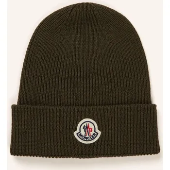 Kšiltovka Moncler Pánská Čepice, olivová, one size