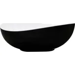 Volně stojící vana SIYA černá/bílá,VANSIYA170BW