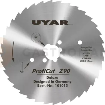 Kuchyňský nůž Vroubkovaná čepel 90 mm pro elektrické nože na kebab Uyar, Ceylan a Dost | UYAR, ProfiCut 2. Gen.