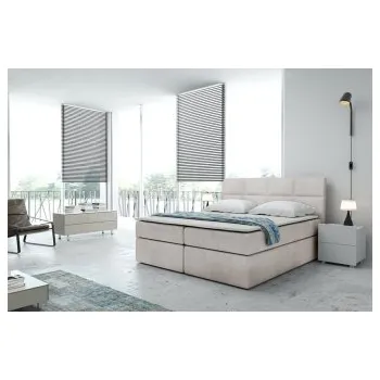 Ložnice Čalouněná postel Tristan 180/200 cm s úložným prostorem - RŮZNÉ BARVY