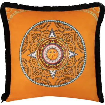 Povlak na dekorativní polštářek DEKORAČNÍ POVLAK NA POLŠTÁŘ BACI1 43X43 CM VZOROVANÁ