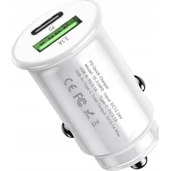 Nabíječka automobilová, USB 3.1 typ C 5 mA