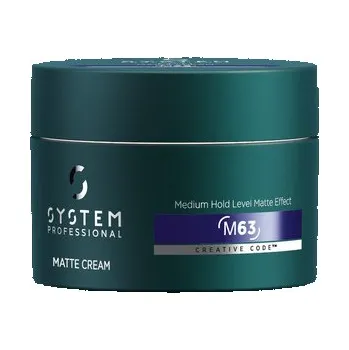 System Professional Man Matte Cream matující stylingový krém 80 ml
